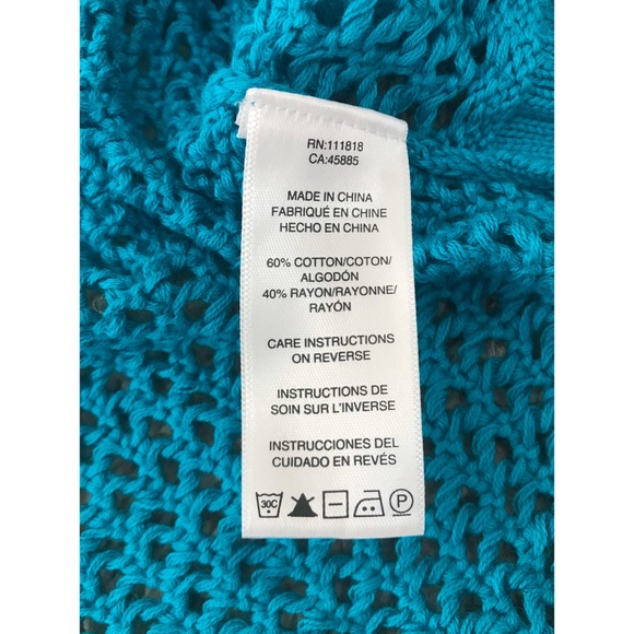 NWT Michael Kors Crochet Knit Sweater - Picture 7 of 7